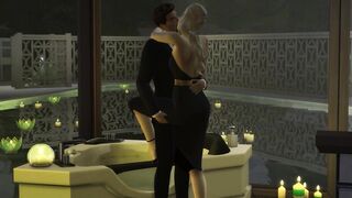 Emilia C Date Night Ended into A Passionate Sex - 3D Hentai - 2 image