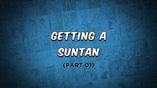 Getting a suntan (Part 01) - The Naughty Home Animation - 2 image