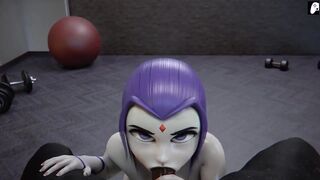 (4K) Gorgeous Super Powered Babes Ass Fucked by Long Pulsating Dick Cumming Inside Ass | Hentai 3D - 9 image