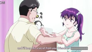 Pervy uncle fucks his hentai niece on the balcony - 7 image