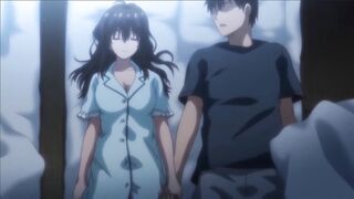 Stepsister Share Same Bed With Stepbrother First Date // HENTAI - 10 image