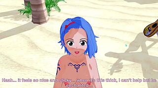 Nojiko Big Ass hentai animation 3d game