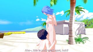 Nojiko Big Ass hentai animation 3d game