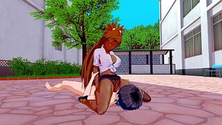 Chocho teacher cosplay big ass animation koikatsu hentai game - 1 image