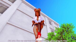 Chocho teacher cosplay big ass animation koikatsu hentai game