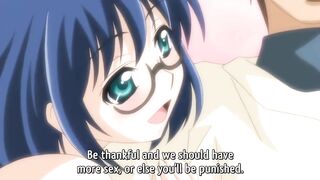 Busty Teens Fighting for a Lucky Man - Hentai Uncensored [Subtitled] - 10 image