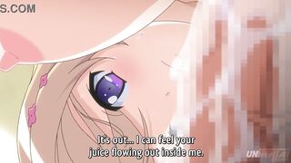 Cute Busty Teen Gets Massive Creampie - Hentai [Subtitled] - 7 image