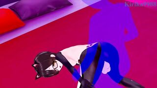 Roboco-san and Uruha Rusia intense sex. - Hololive VTuber Hentai - 5 image