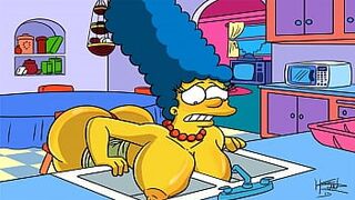 The Simpsons Hentai - Marge Sexy (GIF) - 1 image