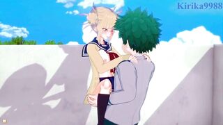 Himiko Toga and Izuku Midoriya intense sex. - My Hero Academia Hentai - 2 image