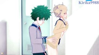 Himiko Toga and Izuku Midoriya intense sex. - My Hero Academia Hentai