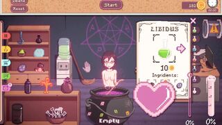 Part Time Witch hentai game gameplay pixelart - 2 image