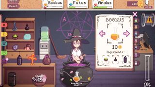 Part Time Witch hentai game gameplay pixelart - 3 image