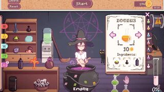Part Time Witch hentai game gameplay pixelart - 5 image