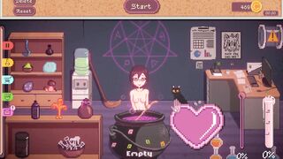Part Time Witch hentai game gameplay pixelart - 8 image