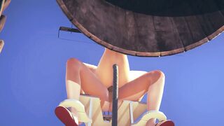 Hentai Uncensored 3D - Kitty boobjob and fucked with creampie - Japanese Asian Manga Anime Game Porn - 3 image