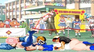 [HENTAI MUGEN] Brian Battler and Kim Dong Hwan meets Power Girl and Raven - 6 image