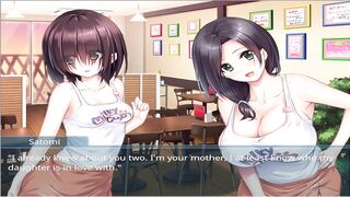 OPPAICAFE My step mother, my step sister and Me ep 2 -titty fucking and groping - 6 image