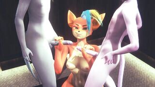 Furry Hentai - Foxy fucked with multiple cums - Japanese Asian Manga Anime Film Game Porn - 5 image