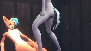 Furry Hentai - Foxy fucked with multiple cums - Japanese Asian Manga Anime Film Game Porn - 9 image