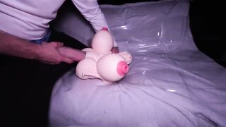 Huge Cocks insane rough masturbation with Anime Hentai sex toy - 9 image