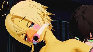 Toy Chica, naughty girl sitting and shaking nice - 10 image