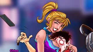 High School Days (RichyCapy) - Part 1 - Blowjob For A Good Start By LoveSkySanHentai - 3 image