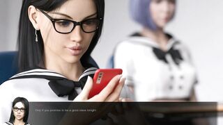 Enlargements Episode 1 - Part 4 - My Lesbian School Girl Girlfriend! By LoveSkySan69 - 3 image