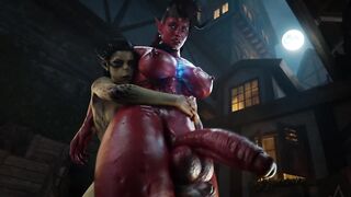 Amazonium - Big Booty whore goes crazy on a 10 inch Cock gets pounded by a big cock in harcore sex - 3 image