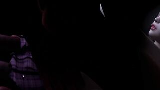 3D sexy petite college slut with sexy feet teasing the big cock to fuck her pussy - 10 image