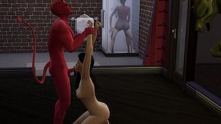 Orgy with the devil - 3D Hentai Uncensored - 1 image