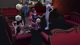 Orgy with the devil - 3D Hentai Uncensored - 2 image