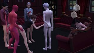 Orgy with the devil - 3D Hentai Uncensored - 3 image