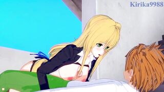 Ryouko Mikado and Tearju Lunatique and Rito Yuki intense sex. - To Love Ru Hentai - 7 image