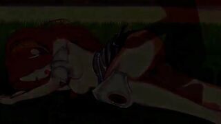 While She Doing job Fucked by Invisible Boyfrend in public - 9 image