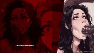 my naughty stepsister sees a black guy fuck his stepmother and gets excited wanting to cum - 5 image