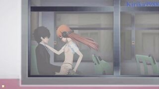 Futaba Sakura and Ann Takamaki and Ren Amamiya intense sex. - Persona 5 Hentai - 3 image