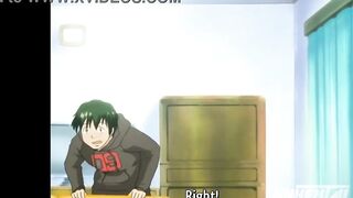 Hentai - Fucking my Step Mom in the Store Fitting Room [Uncensored] [Subtitled] - 7 image