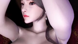 3D Asian Wife with Tight Jeans Have a Hardcore Sex with Big Cock - 8 image