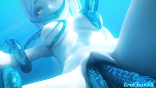 Freezing underwater fuck - 3 image