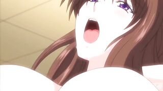 Hentai - Busty Step Mom Gives a Sex Class to her Young Step Daughter [Subtitled] - 8 image