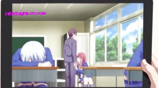 Hentai School Girl Blackmailed And Fucked By Teacher - 9 image