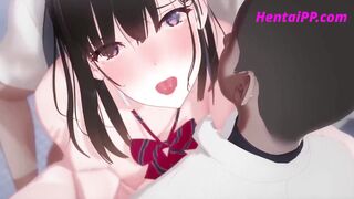Lustful Hentai Teen In Public Bathroom Gangbang [ HENTAI ] - 10 image