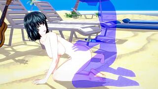 One Punch Man Hentai - Fubuki Handjob and fucked - Japanese Asian Manga Anime Film Game Porn - 1 image