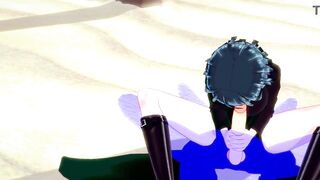 One Punch Man Hentai - Fubuki Handjob and fucked - Japanese Asian Manga Anime Film Game Porn - 5 image