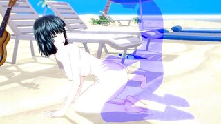 One Punch Man Hentai - Fubuki Handjob and fucked - Japanese Asian Manga Anime Film Game Porn