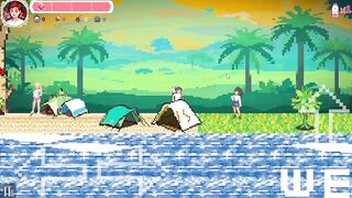 Hentai Waifu Island Game gameplay pixelart - 10 image