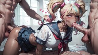 Anime Teen Schoolgirls Hardcore Sex - 5 image