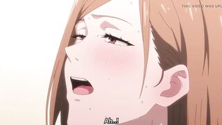 Horny Brunette Girl Get Fucked At Work With College - HENTAI ( Exclusive Episode ) - 6 image