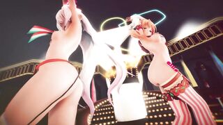 Mmd R-18 Anime Girls Sexy Dancing clip 19 - 10 image